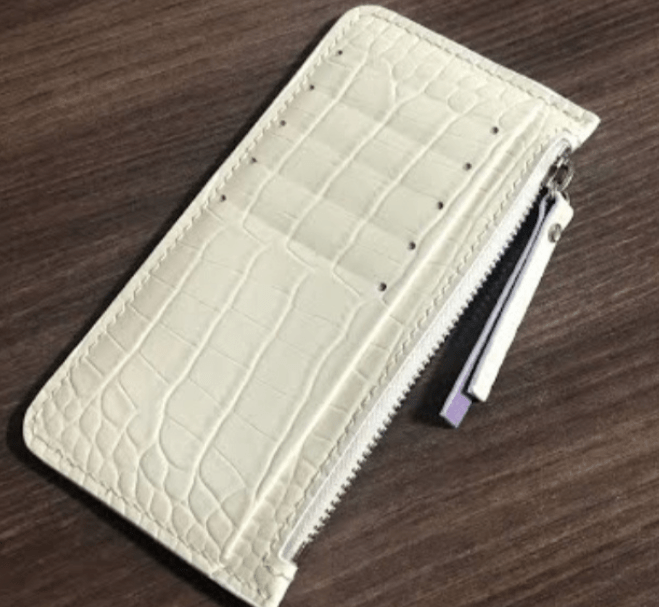 Выкройка кардхолдер на молнии от Viva leather