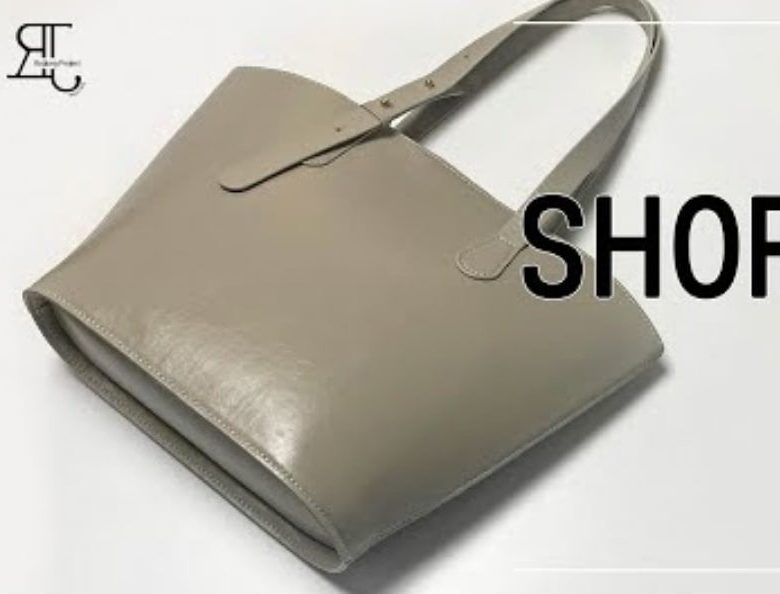Выкройка кожаный шопер (сумка tote bag)