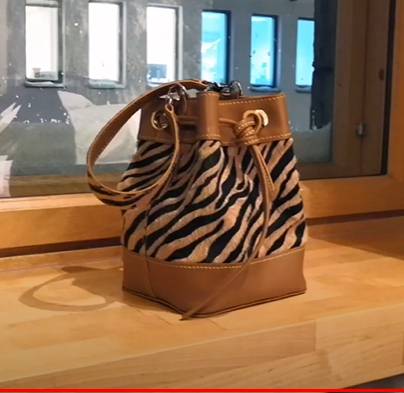 Выкройка сумки Fendi (женская сумка ведро)