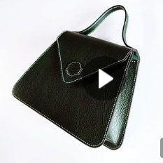 Выкройка женская кожаная сумка