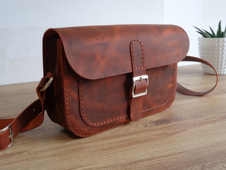 Выкройка кожаная сумочка кросс боди Satchel Bag