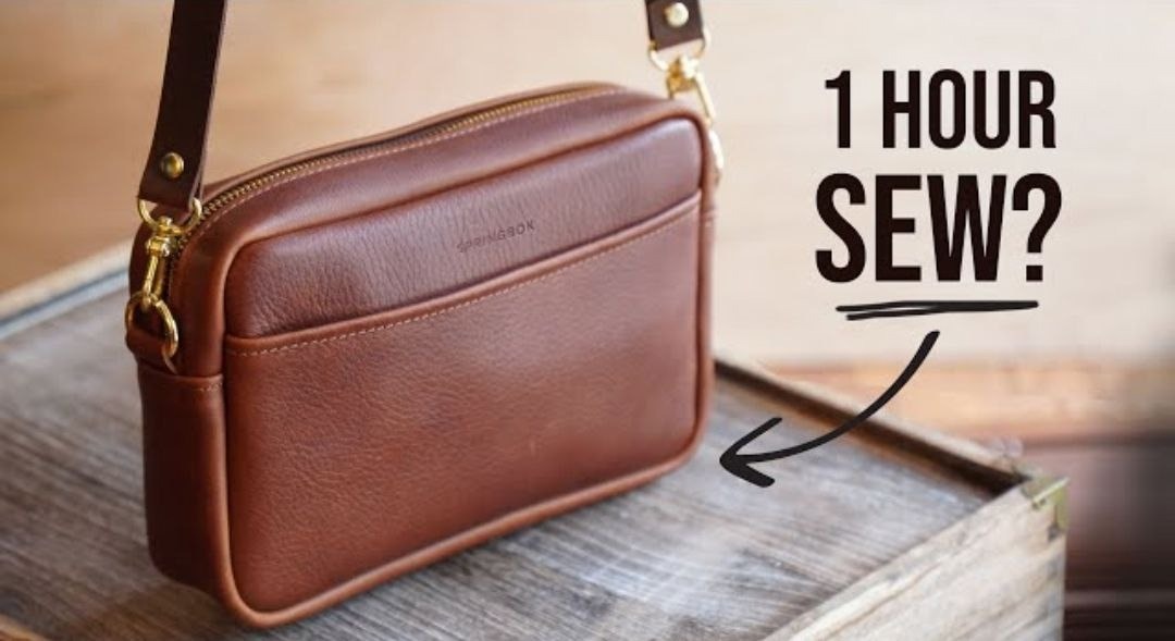 Выкройка кожаной сумки кроссбоди от Springbok Craft Co