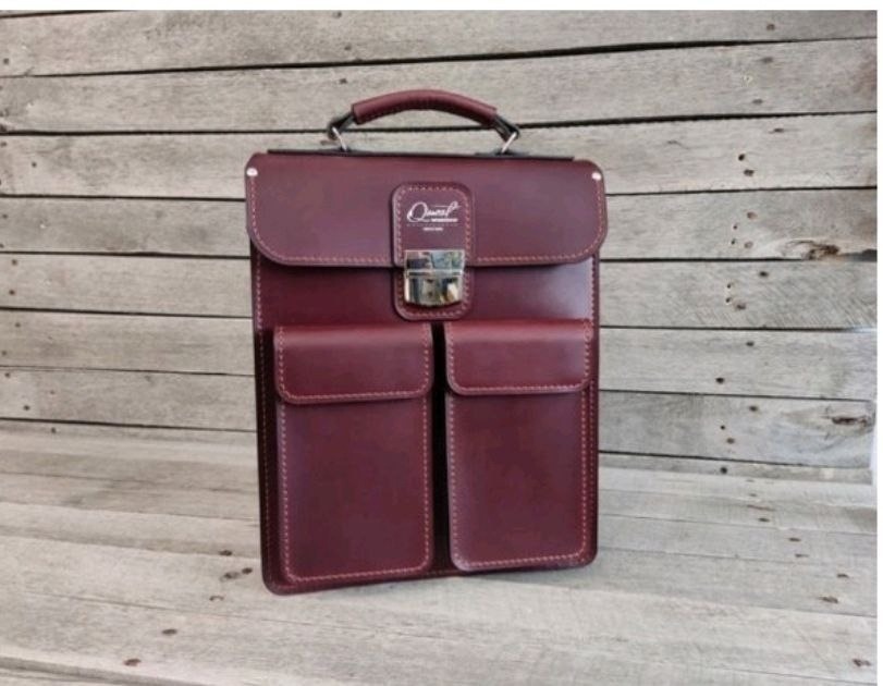 Выкройка кожаный портфель