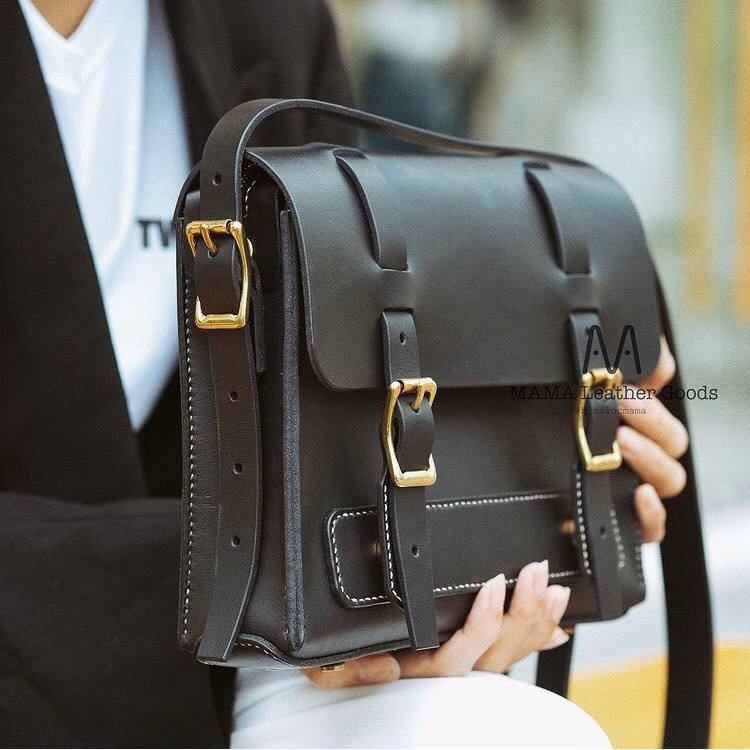 Выкройка небольшая кожаная сумка Briefcase (под документы)