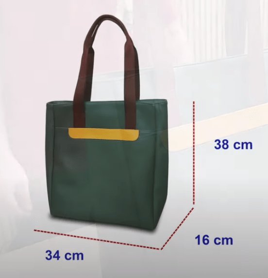 Выкройка тканевый классический шоппер ( Tote Bag)